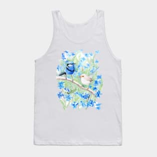 Splendid Wren and Leschenaultia 2 Tank Top